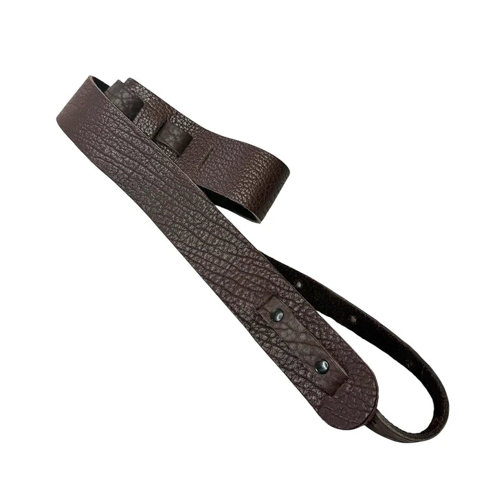 Lakota Leathers Banjo Strap - Cradle Lakota Leathers Banjo Straps Chocolate / 2”