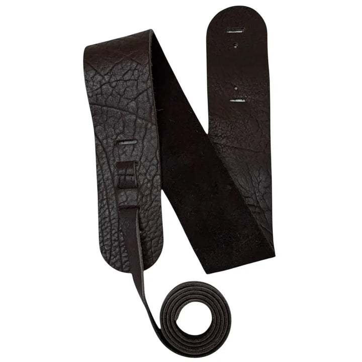 Lakota Leathers Banjo Strap - Cradle Lakota Leathers Banjo Straps Chocolate / 3”