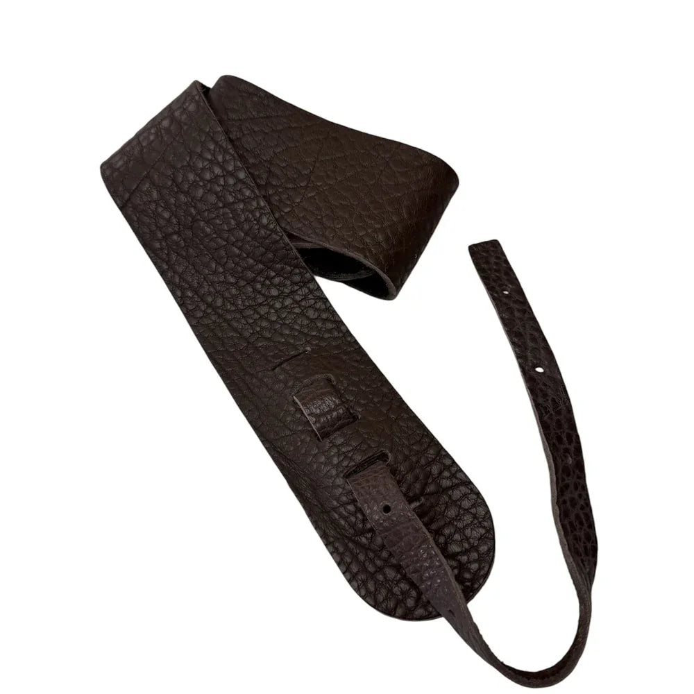Lakota Leathers Banjo Strap - Non-Cradle Lakota Leathers Banjo Straps Chocolate / 3”