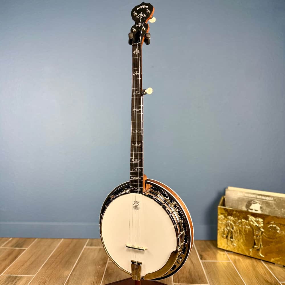 Left Handed Deering Sierra 5-String Banjo (Mahogany) Deering 5 String Banjos Default