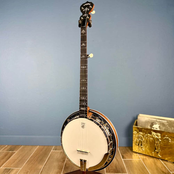 Left Handed Deering Sierra 5-String Banjo (Mahogany) Deering 5 String Banjos Default