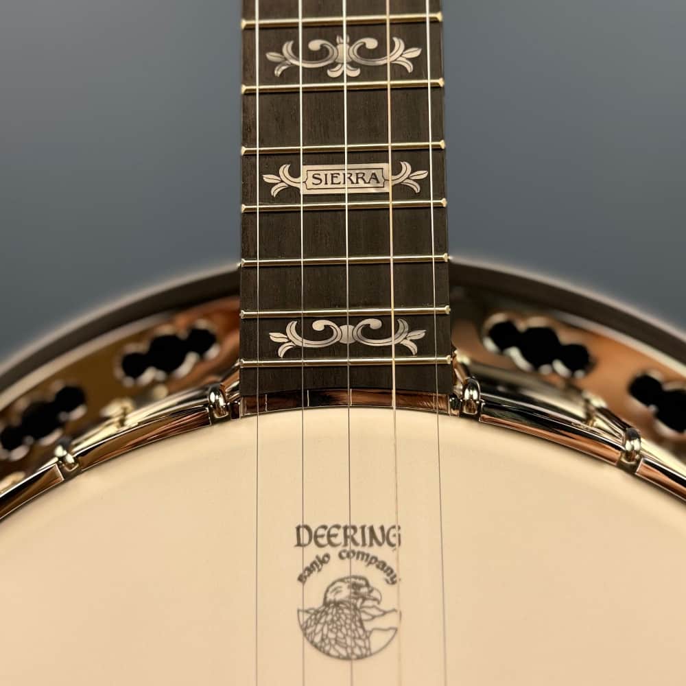 Left Handed Deering Sierra 5-String Banjo (Mahogany) Deering 5 String Banjos Default