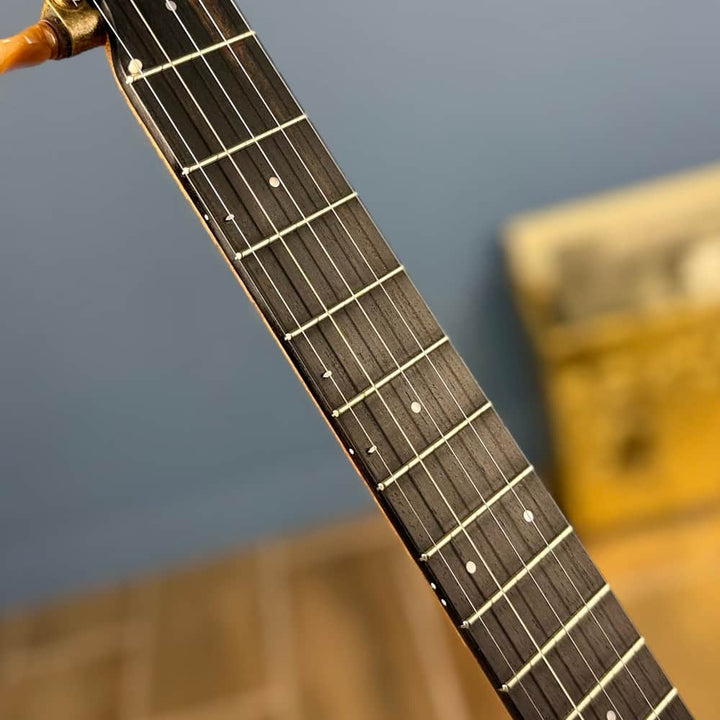 Limited Edition Ome Jasmine 11" 5-String Curly Maple Banjo with Mahogany Neck & Rolled Brass Tone Ring Ome Banjos 5 String Banjos