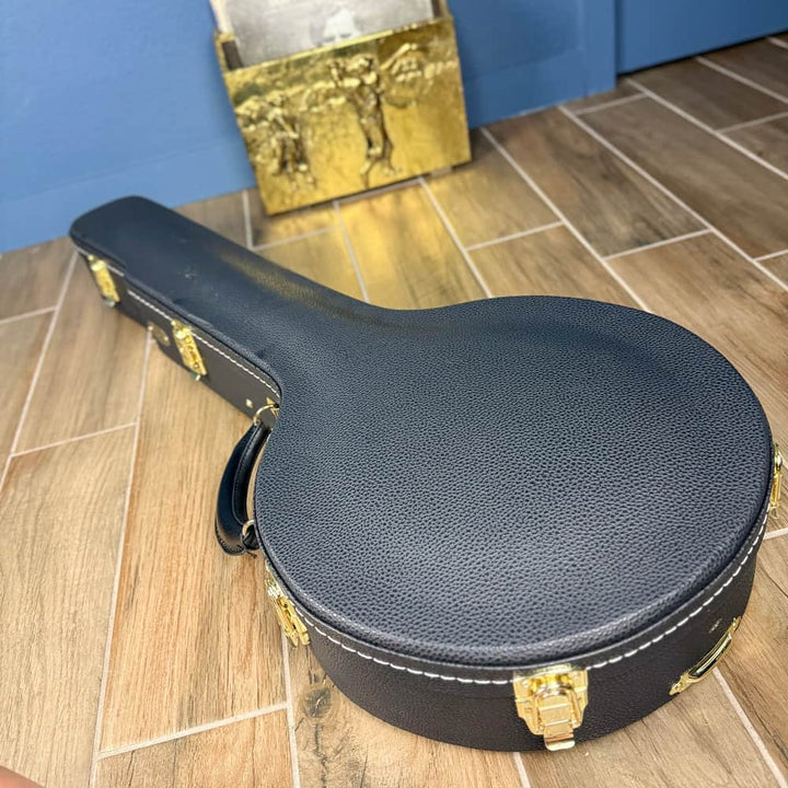 Limited Edition Ome Jasmine 11" 5-String Curly Maple Banjo with Mahogany Neck & Rolled Brass Tone Ring Ome Banjos 5 String Banjos