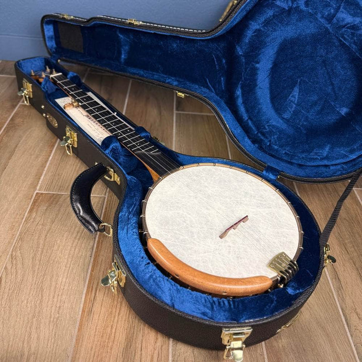 Limited Edition Ome Jasmine 11" 5-String Walnut Rim Banjo with Mahogany Neck & Vintage Tone Ring Ome Banjos 5 String Banjos