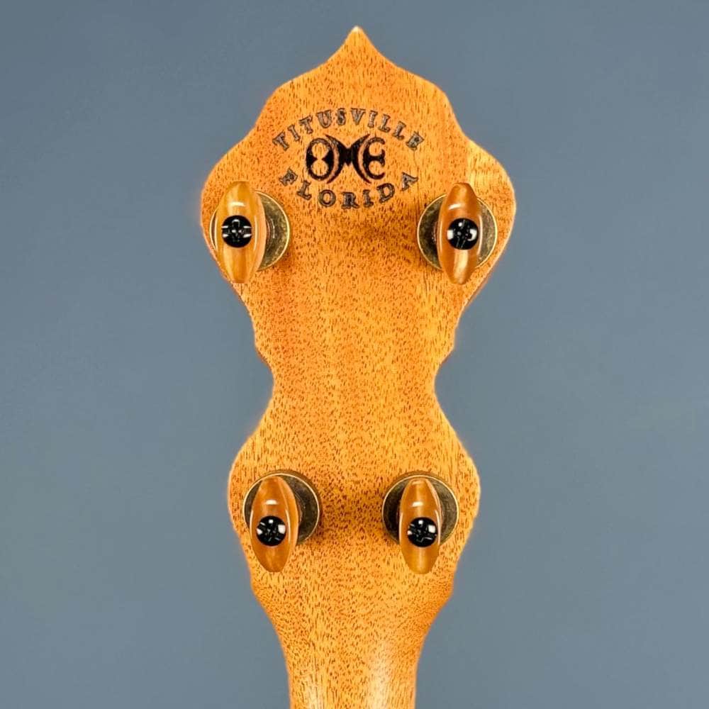 Limited Edition Ome Jasmine 11" 5-String Walnut Rim Banjo with Mahogany Neck & Vintage Tone Ring Ome Banjos 5 String Banjos