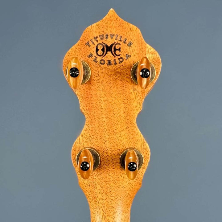Limited Edition Ome Jasmine 11" 5-String Walnut Rim Banjo with Mahogany Neck & Vintage Tone Ring Ome Banjos 5 String Banjos