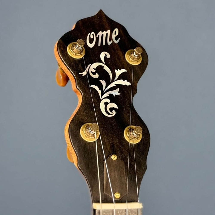 Limited Edition Ome Jasmine 11" 5-String Walnut Rim Banjo with Mahogany Neck & Vintage Tone Ring Ome Banjos 5 String Banjos