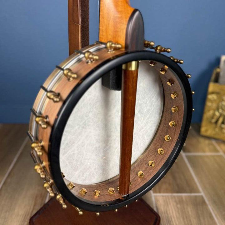Limited Edition Ome Jasmine 11" 5-String Walnut Rim Banjo with Mahogany Neck & Vintage Tone Ring Ome Banjos 5 String Banjos