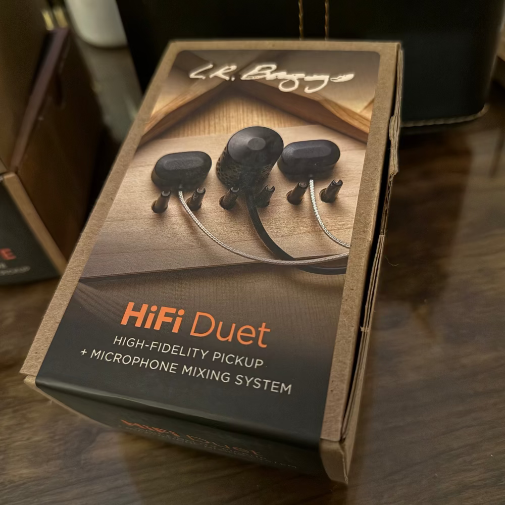 LR Baggs HiFi Duet Acoustic Guitar Bridge Plate Pickup System LR Baggs Guitar Accessories