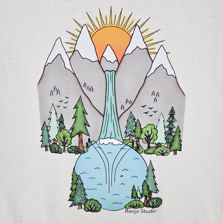 Mountain Melody Banjo Studio T-Shirt Banjo Studio T-Shirts