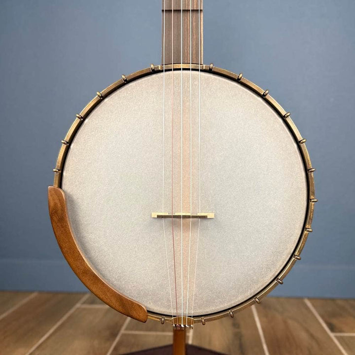 Ode Fretless Walnut Magician Nylon 5-String Openback Banjo 12" Ode Banjos 5 String Banjos
