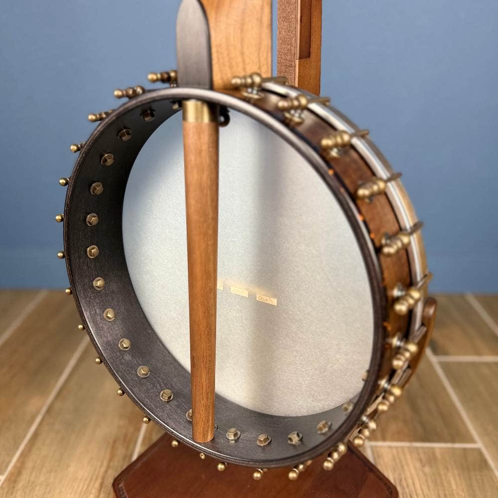 Ode Fretless Walnut Magician Nylon 5-String Openback Banjo 12" Ode Banjos 5 String Banjos