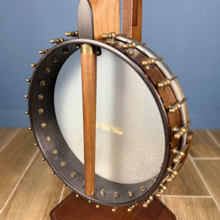Ode Fretless Walnut Magician Nylon 5-String Openback Banjo 12" Ode Banjos 5 String Banjos