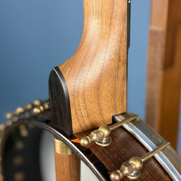 Ode Fretless Walnut Magician Nylon 5-String Openback Banjo 12" Ode Banjos 5 String Banjos