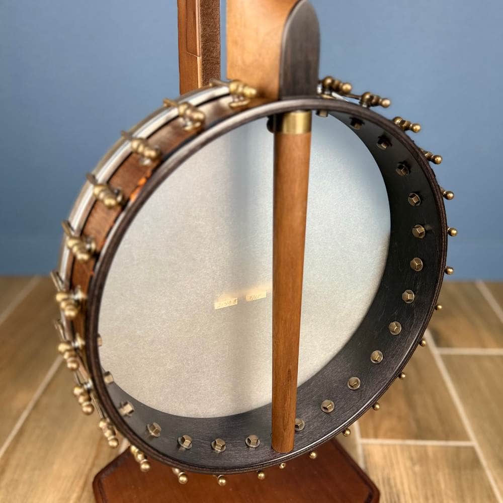 Ode Fretless Walnut Magician Nylon 5-String Openback Banjo 12" Ode Banjos 5 String Banjos