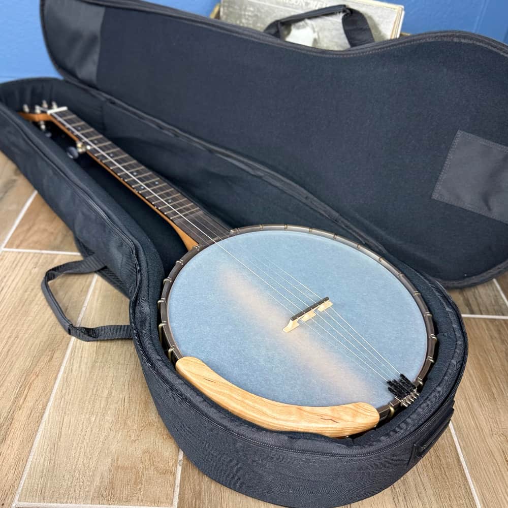 Ode Magician 5-String Openback Banjo 12 inch Walnut Ode Banjos 5 String Banjos