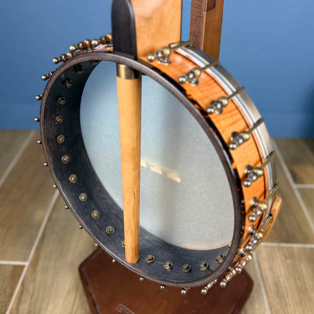 Ode Magician 5-String Openback Banjo 12 inch Walnut Ode Banjos 5 String Banjos