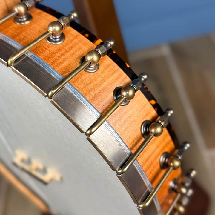 Ode Magician 5-String Openback Banjo 12 inch Walnut Ode Banjos 5 String Banjos