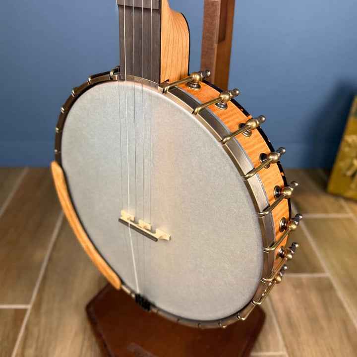 Ode Magician 5-String Openback Banjo 12 inch Walnut Ode Banjos 5 String Banjos