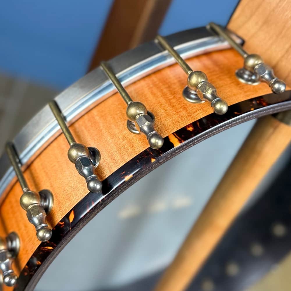Ode Magician 5-String Openback Banjo 12 inch Walnut Ode Banjos 5 String Banjos