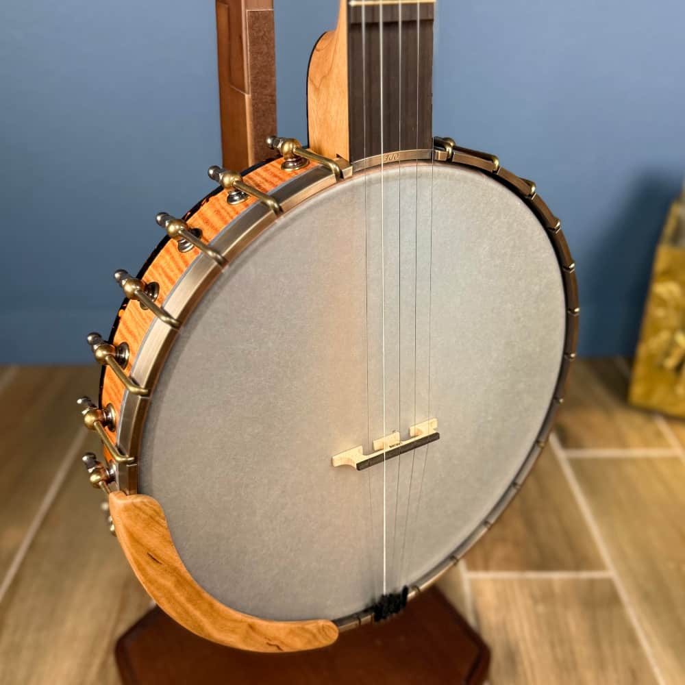 Ode Magician 5-String Openback Banjo 12 inch Walnut Ode Banjos 5 String Banjos