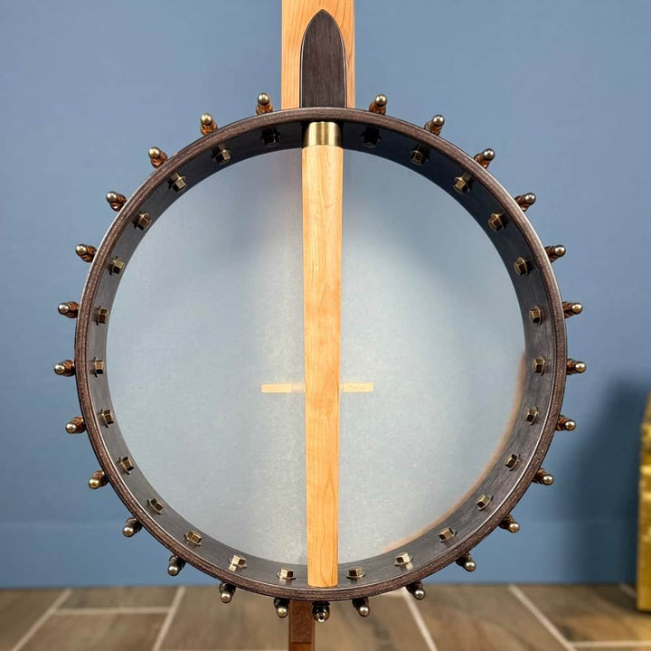 Ode Magician 5-String Openback Banjo 12 inch Walnut Ode Banjos 5 String Banjos