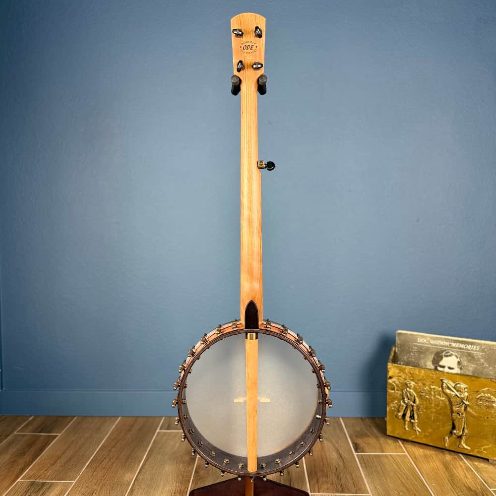 Ode Magician 5-String Openback Banjo 12 inch Walnut Ode Banjos 5 String Banjos