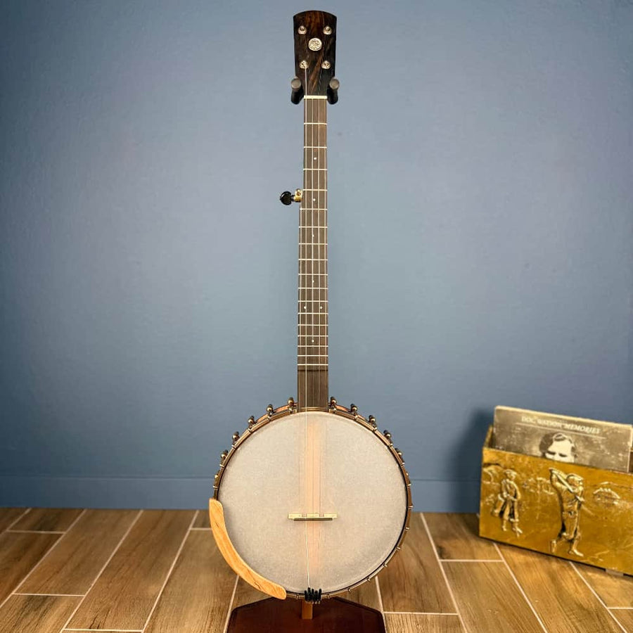 Ode Magician 5-String Openback Banjo 12 inch Walnut Ode Banjos 5 String Banjos