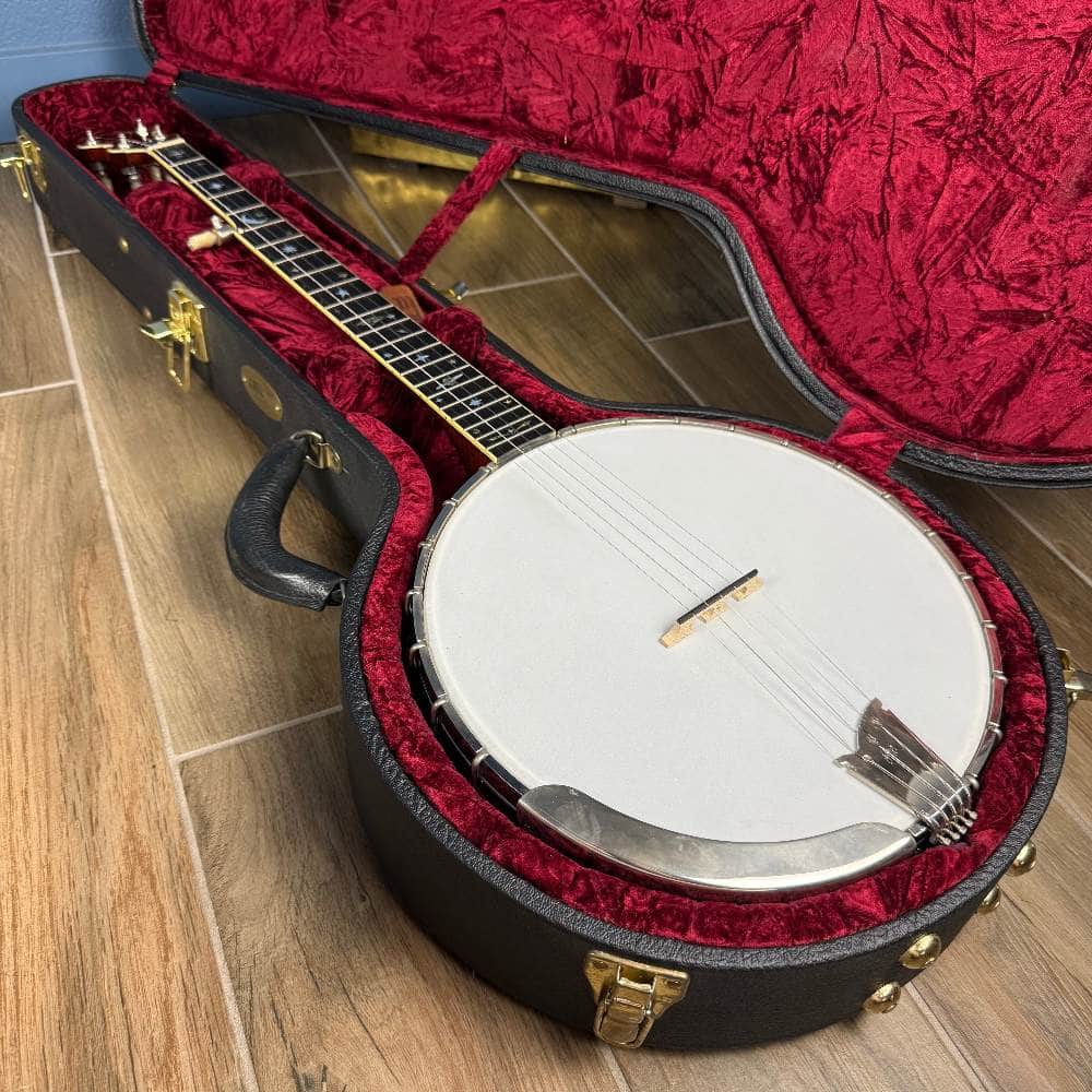 Ome Bright Angel Curly Maple 5-String Banjo 2009, Used Ome Banjos 5 String Banjos