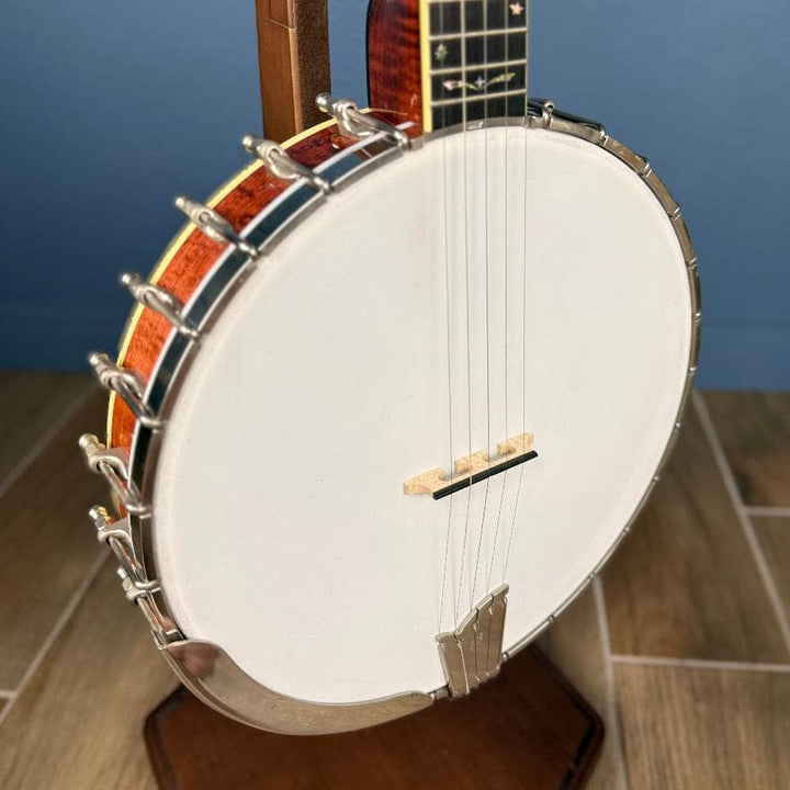 Ome Bright Angel Curly Maple 5-String Banjo 2009, Used Ome Banjos 5 String Banjos