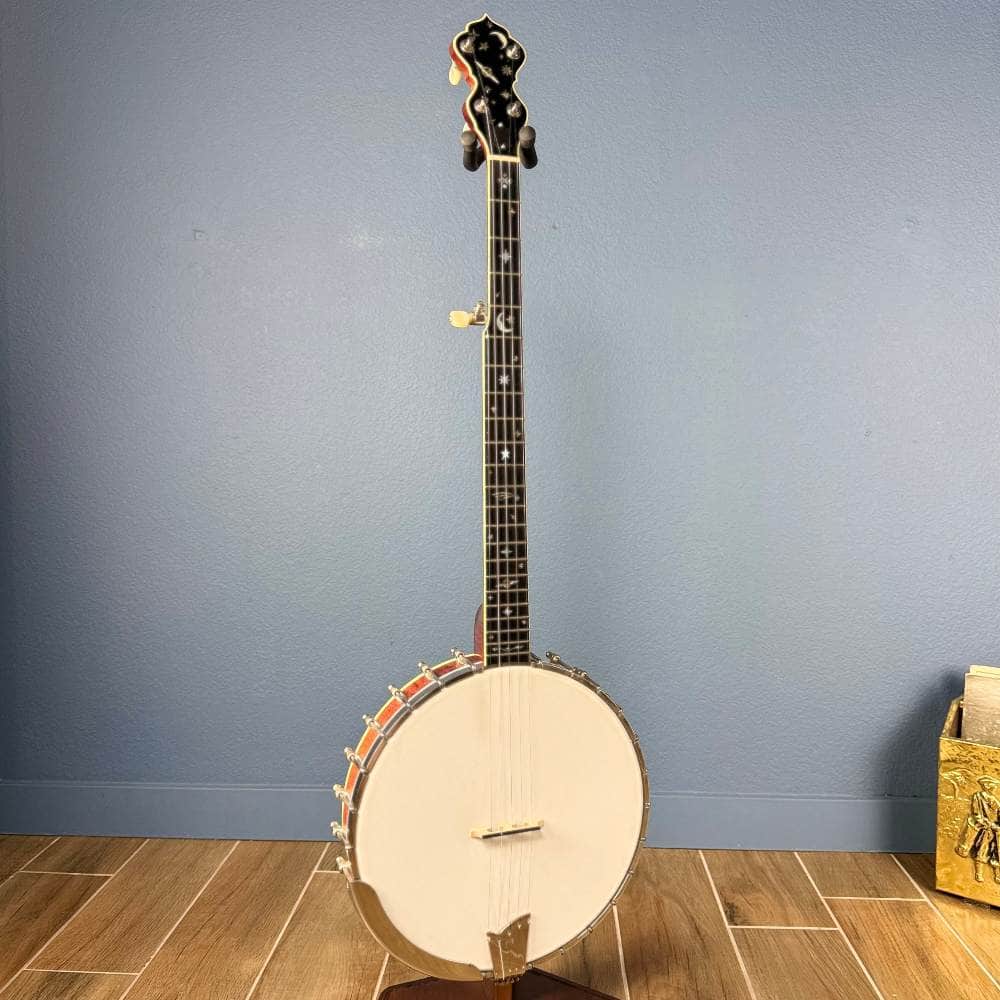 Ome Bright Angel Curly Maple 5-String Banjo 2009, Used Ome Banjos 5 String Banjos