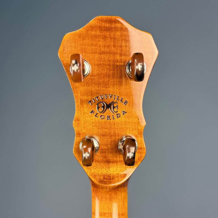 Ome Ikon 5-String Banjo Curly Maple Ome Banjos 5 String Resonator Banjo