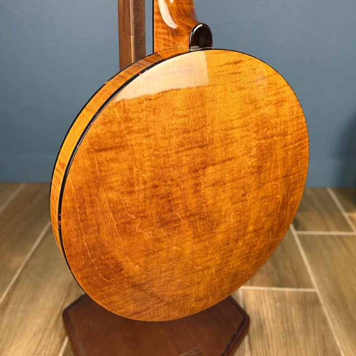 Ome Ikon 5-String Banjo Curly Maple Ome Banjos 5 String Resonator Banjo
