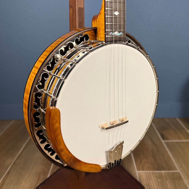 Ome Ikon 5-String Banjo Curly Maple Ome Banjos 5 String Resonator Banjo