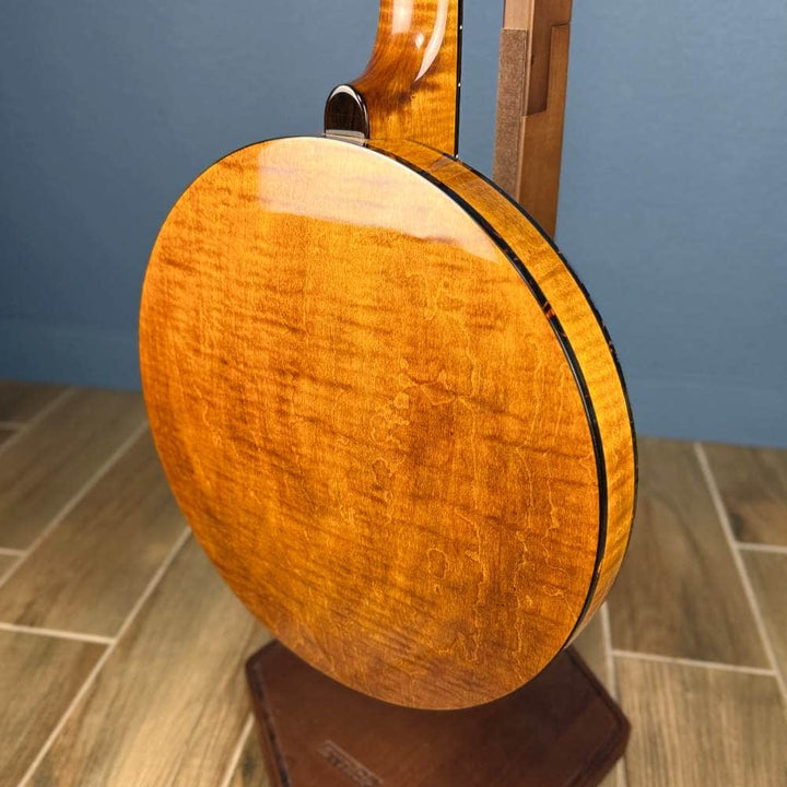Ome Ikon 5-String Banjo Curly Maple Ome Banjos 5 String Resonator Banjo