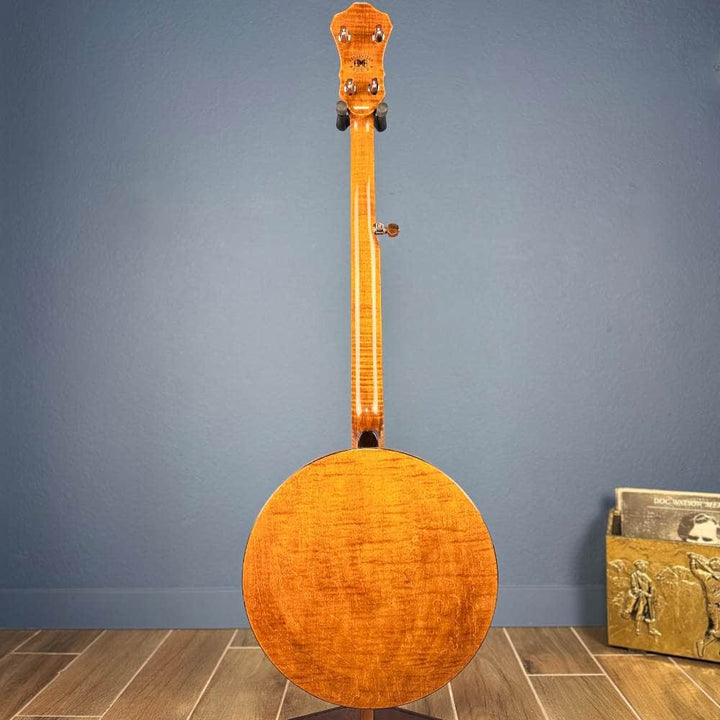 Ome Ikon 5-String Banjo Curly Maple Ome Banjos 5 String Resonator Banjo