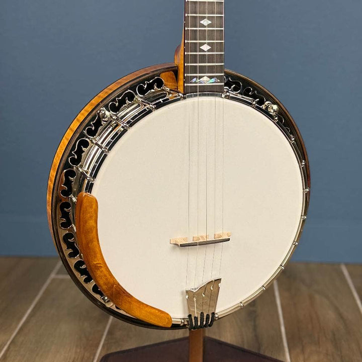 Ome Ikon 5-String Banjo Curly Maple Ome Banjos 5 String Resonator Banjo