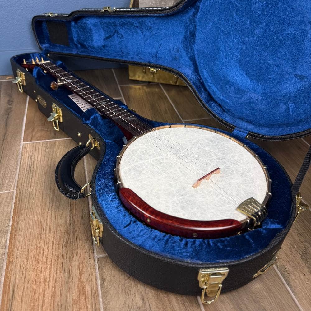 Ome Jubilee 11" 5-String Curly Maple Banjo Ome Banjos 5 String Openback Banjo