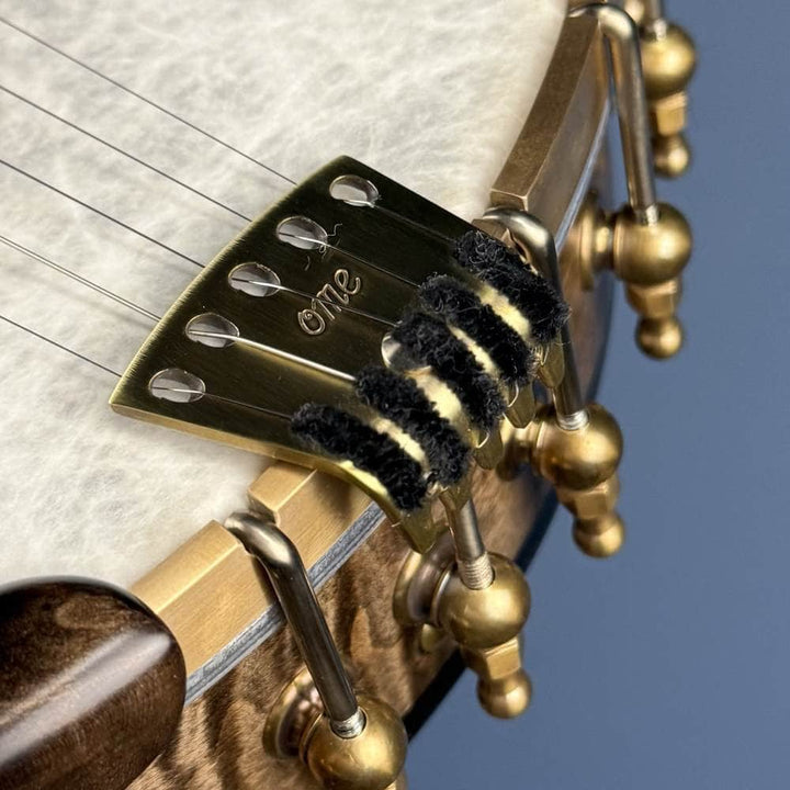 Ome Juniper 12" 5-String Openback Curly Maple Banjo #140 Ome Banjos 5 String Openback Banjo