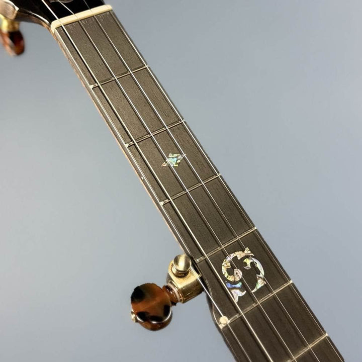 Ome Juniper 12" 5-String Openback Curly Maple Banjo #140 Ome Banjos 5 String Openback Banjo