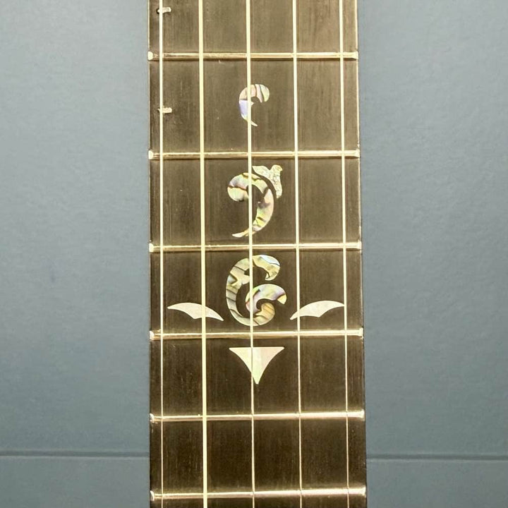 Ome Juniper 12" 5-String Openback Curly Maple Banjo #140 Ome Banjos 5 String Openback Banjo