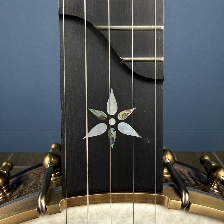 Ome Juniper 12" 5-String Openback Curly Maple Banjo #140 Ome Banjos 5 String Openback Banjo