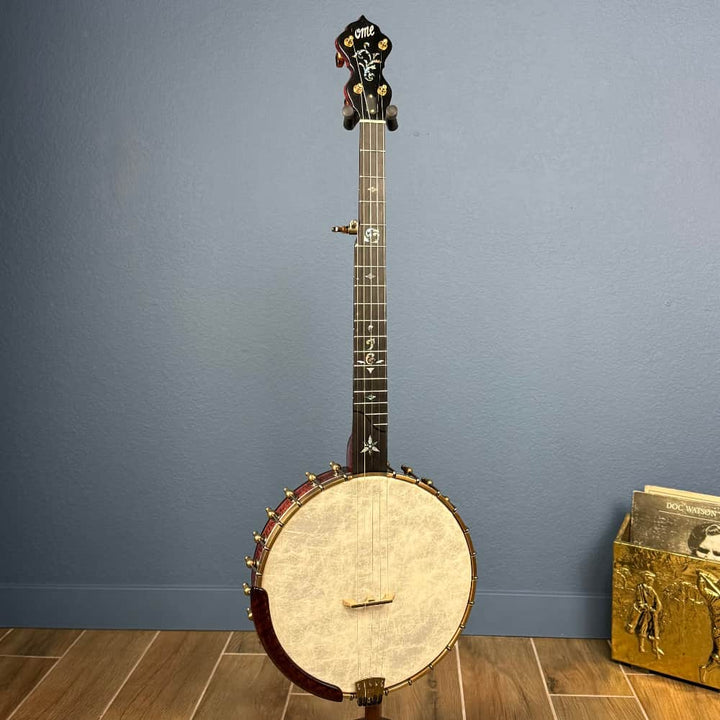 Ome Juniper 5-String Openback Curly Maple Banjo Ome Banjos 5 String Banjos