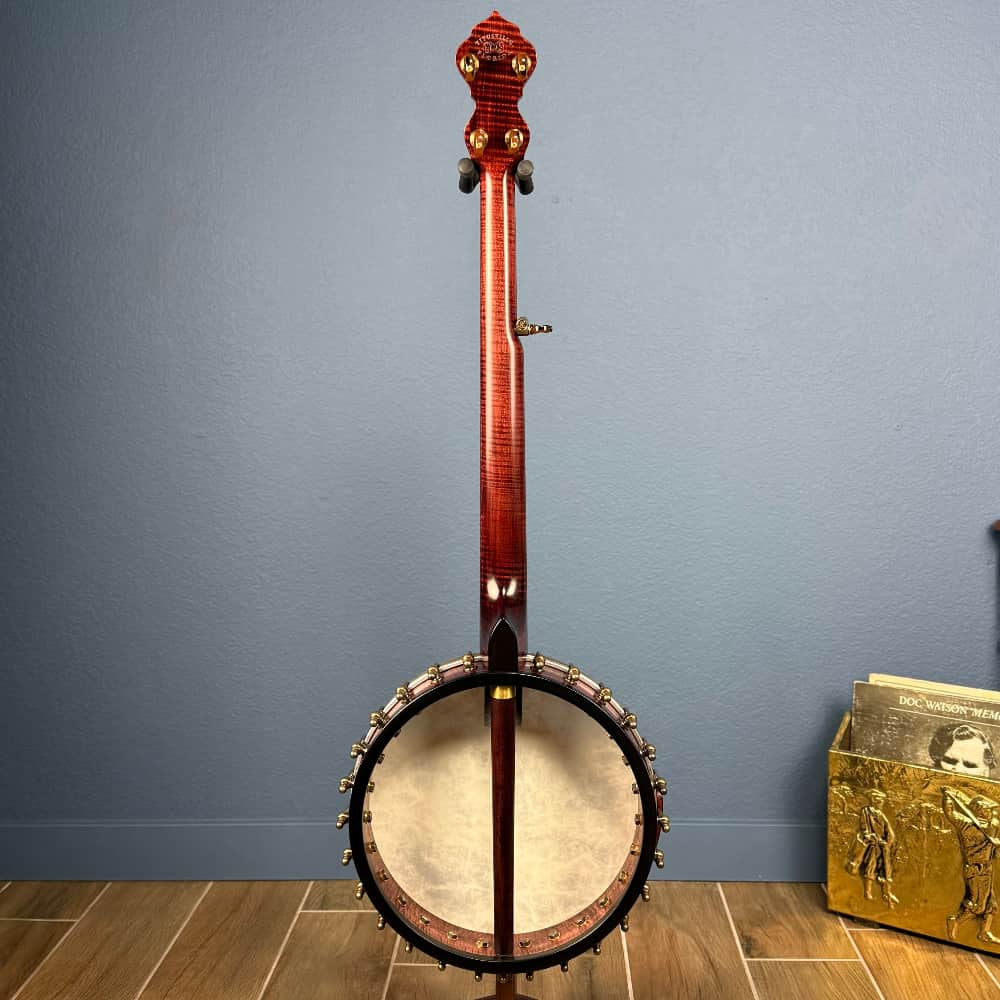 Ome Juniper 5-String Openback Curly Maple Banjo Ome Banjos 5 String Banjos