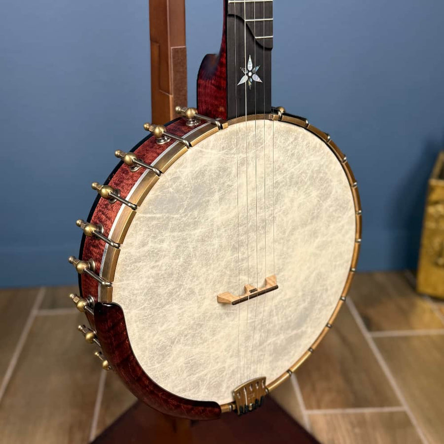 Ome Juniper 5-String Openback Curly Maple Banjo Ome Banjos 5 String Banjos
