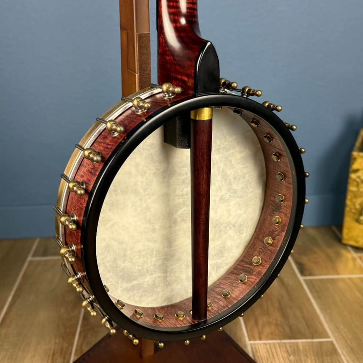 Ome Juniper 5-String Openback Curly Maple Banjo Ome Banjos 5 String Banjos