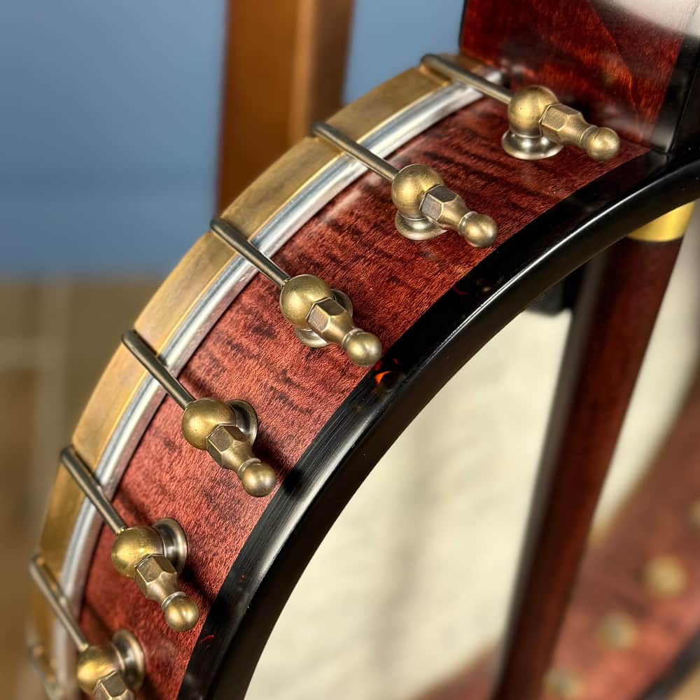 Ome Juniper 5-String Openback Curly Maple Banjo Ome Banjos 5 String Banjos