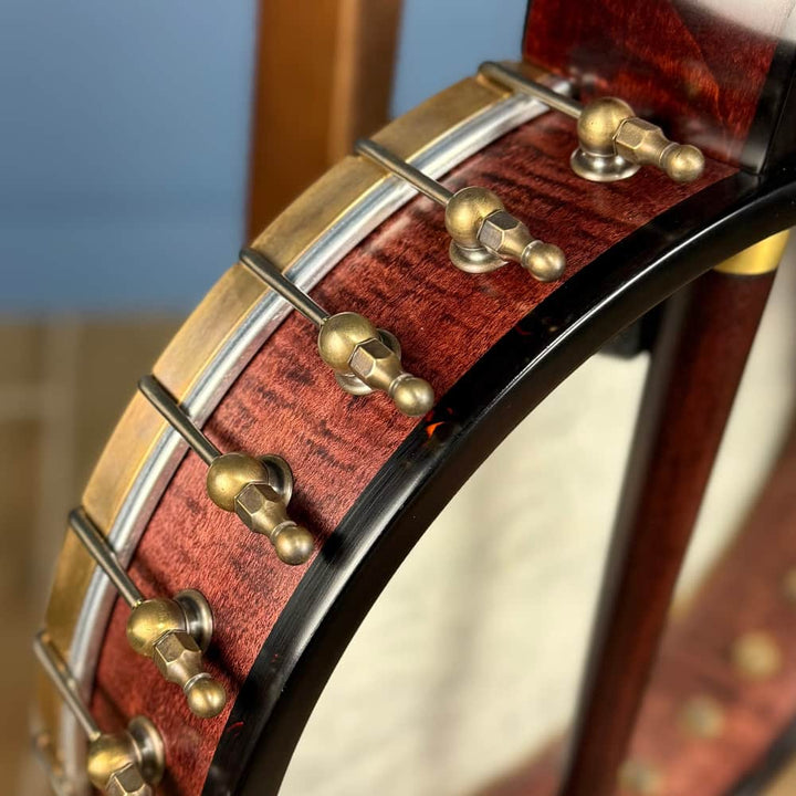 Ome Juniper 5-String Openback Curly Maple Banjo Ome Banjos 5 String Banjos