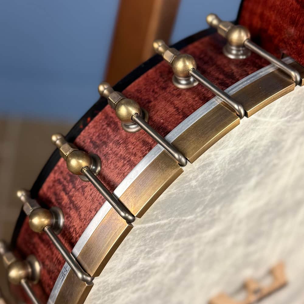 Ome Juniper 5-String Openback Curly Maple Banjo Ome Banjos 5 String Banjos